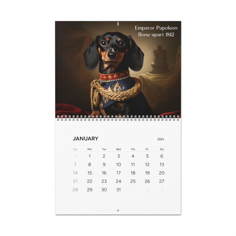 Historic Hounds 2024 Calendar White Elephant MUST HAVE Etsy