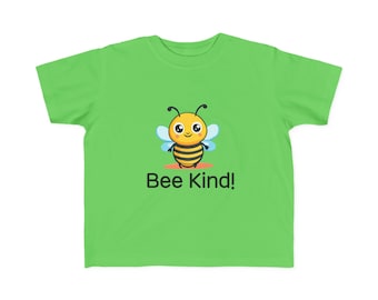 Bee Kind! Toddler's Fine Jersey Tee