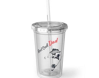 Reel Cool Dad Suave Acrylic Cup