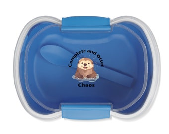 Otter Chaos Bento Box met twee niveaus