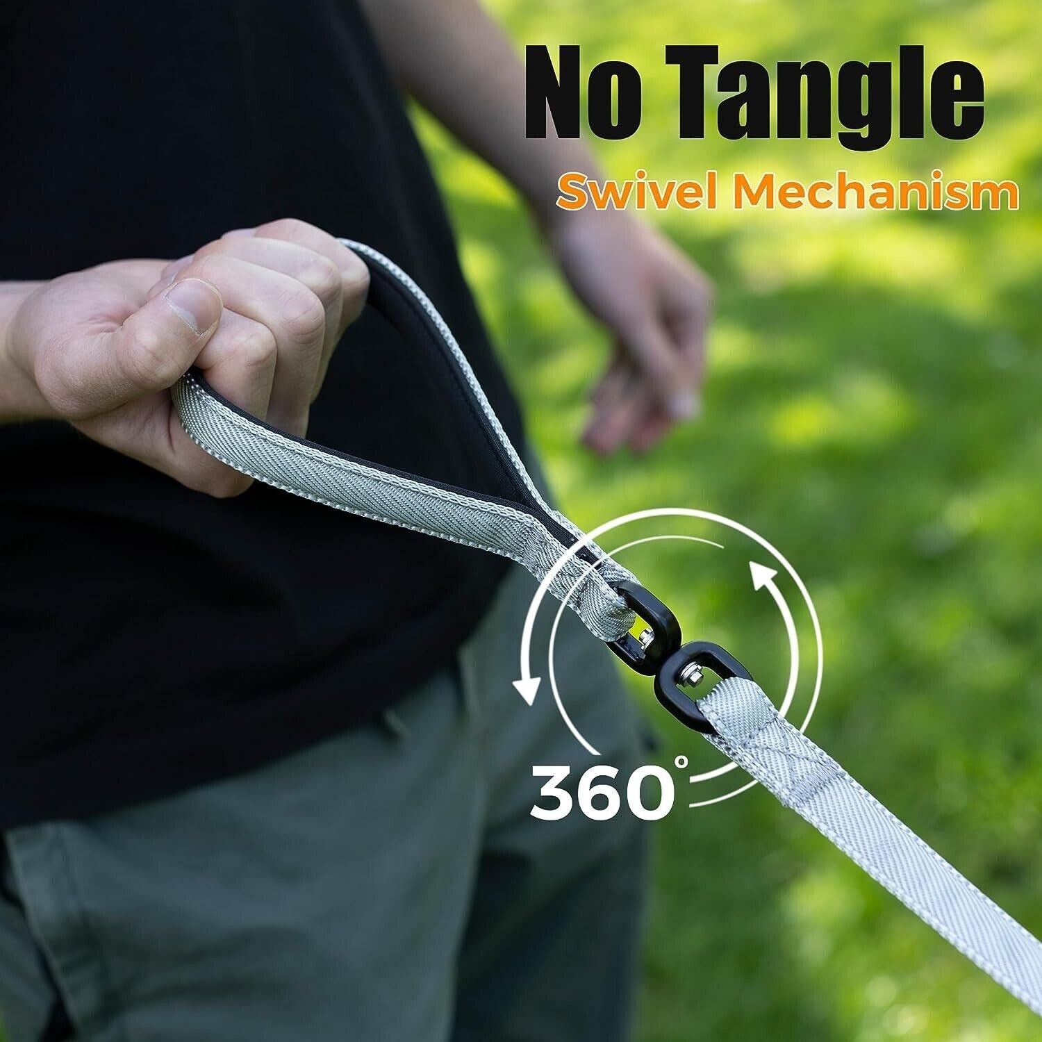 Total Pet Anti Tangle Flat Figure of 8 Dog Lead Halti Head Collar W