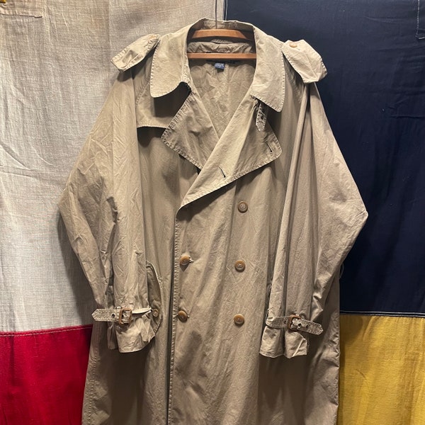 Vintage 1990s Polo Ralph Lauren Classic Style Trench Coat