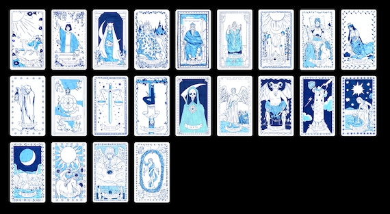 Porcelain tarot