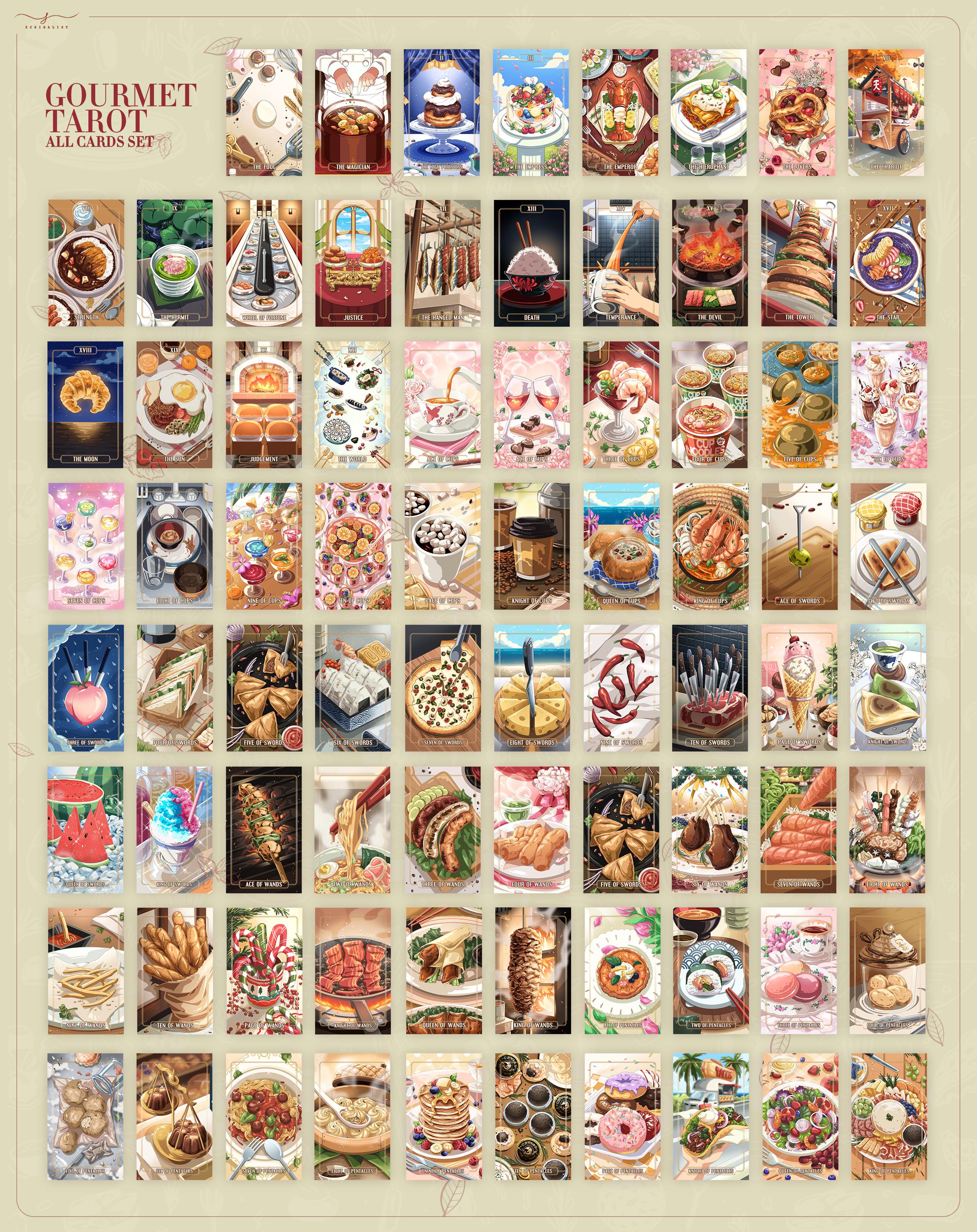 Gourmet Tarot II - Etsy