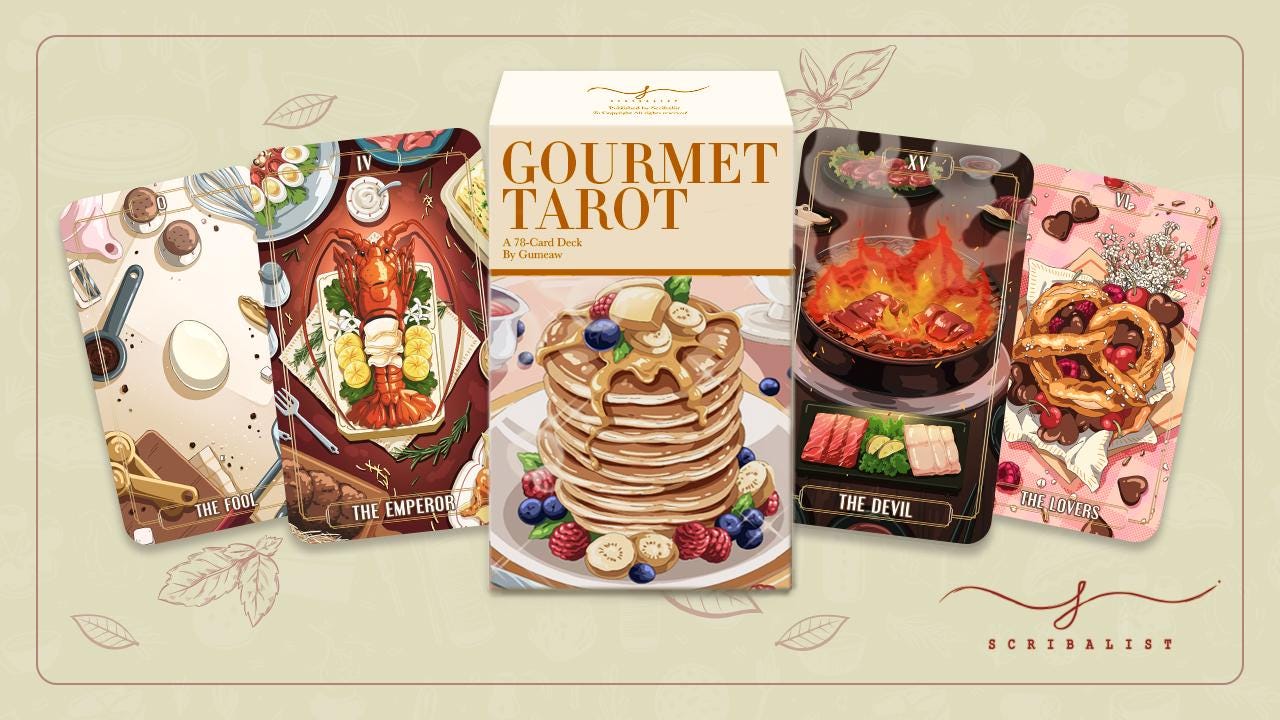 Gourmet Tarot II - Etsy