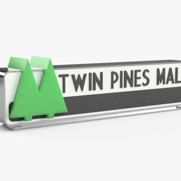 Twin Pines Mall - Back to the future (v1) - file STL