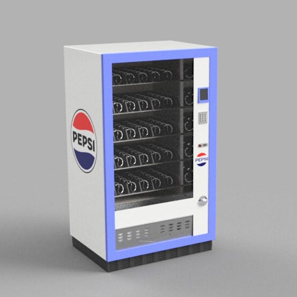 Distributore dispenser automatico PEPSI 1 (v2) miniature - file stl