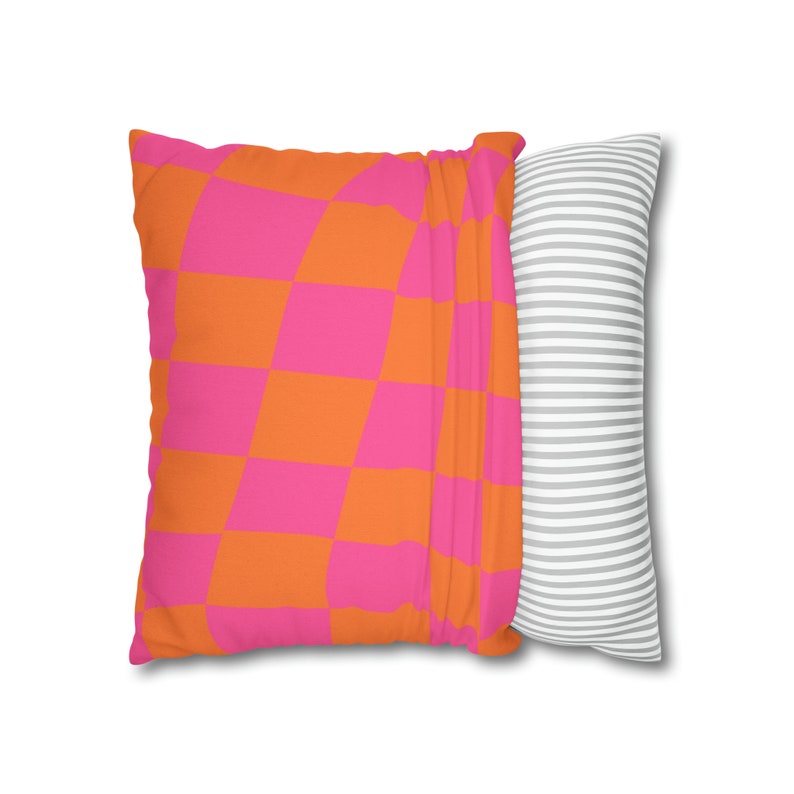 Checkered Pillow,coquette Aesthetic,dorm Room Essentials,preppy Stuff