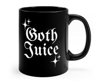 Tazza gotica carina, regali da strega, tazza gotica, decorazioni da strega, tazza spettrale, regalo estetico gotico, tazza estetica scura, tazza da caffè gotica pastello, negozio di proprietà queer