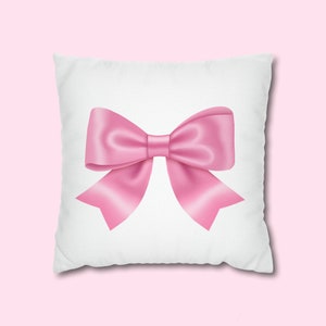 Coquette Room Decor,Coquette Aesthetic,Dorm Room Essentials,Barbie Decor,Preppy Decor,Coquette Pillow,Preppy Stuff Pink,Queer Owned