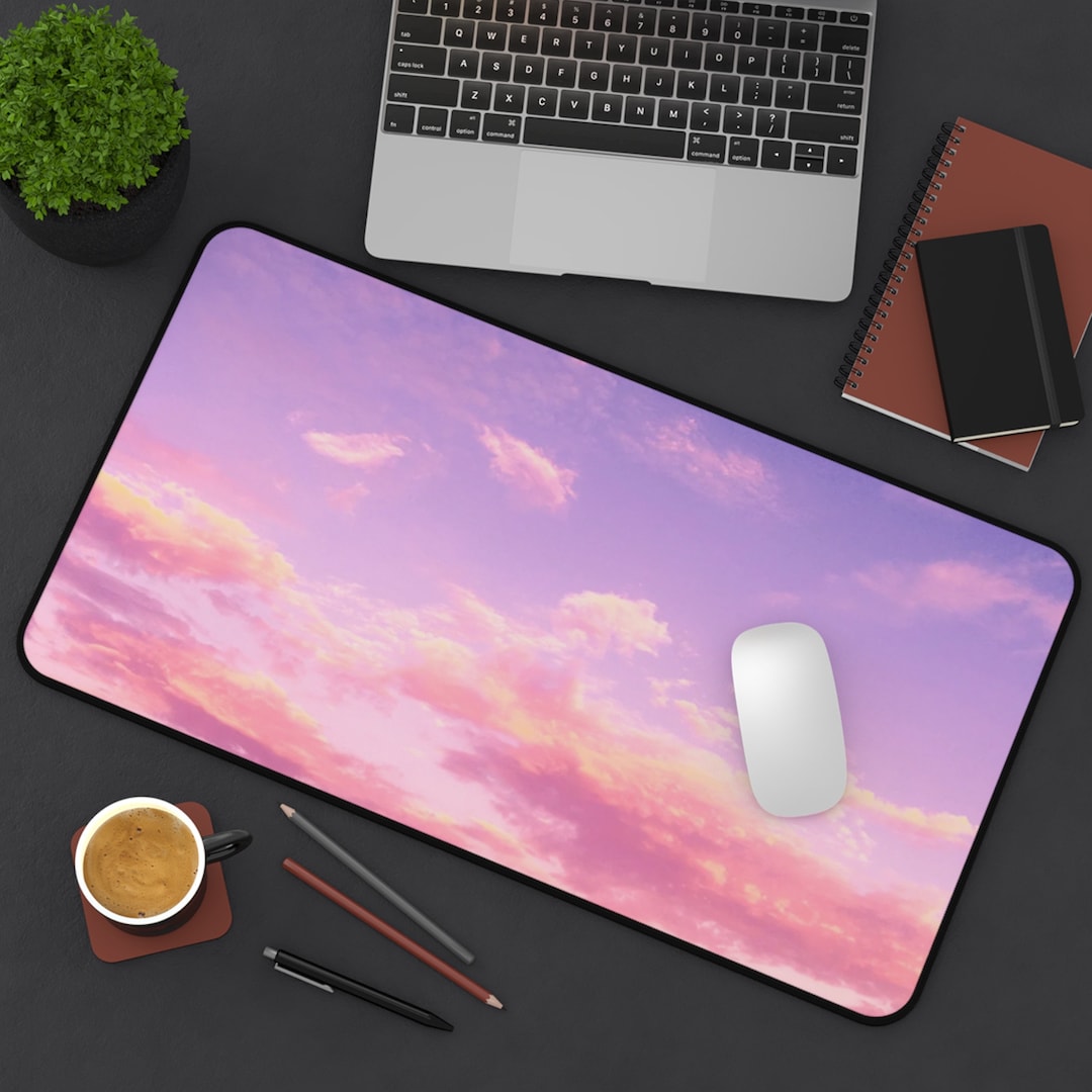 Cute Desk Mat,trendy Laptop Pad,coquette Aesthetic,coquette Room Decor,kawaii Office Decor,large