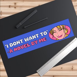 Bumper Sticker Funny,Cute Car Bumper Sticker Gen Z,Retro Bumper Sticker Kawaii,Queer Owned Shop,Women Bumper Sticker Vintage,Y2K Sticker