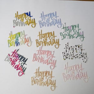 HAPPY BIRTHDAY Deko, scrabbooking,basteln, Kindergeburtstag,Papier,Karten gestalten,kartenaufleger,wanddeko