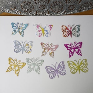 SCHMETTERLINGE Deko, scrabbooking,basteln, Kindergeburtstag, Schmetterling,Papier,Karten gestalten,kartenaufleger,wanddeko