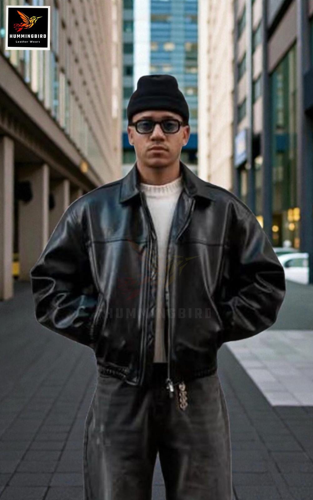 90s Hip Hop Clothing Leather Jackets - Etsy