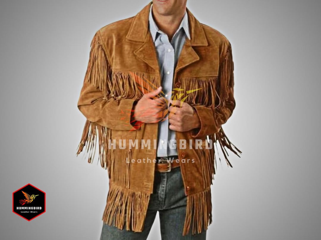 Mantel Lederjacke Herren Extra Lange Ã¤rmel Herren Native American