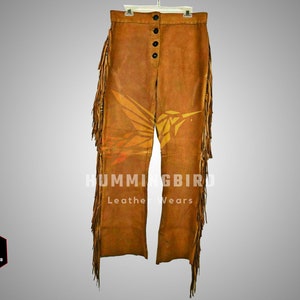 Christmas Gift, Native Apparel, Buckskin Pant, Hippy Pant, Suede Pant, Cowboy Suede Pant, Western Native Pant, 1980s, 1990s, Rodeo Pant, Cowboy Hippy Pant, Rodeo Cowboy Pant, Western Trouser, southwestern pant