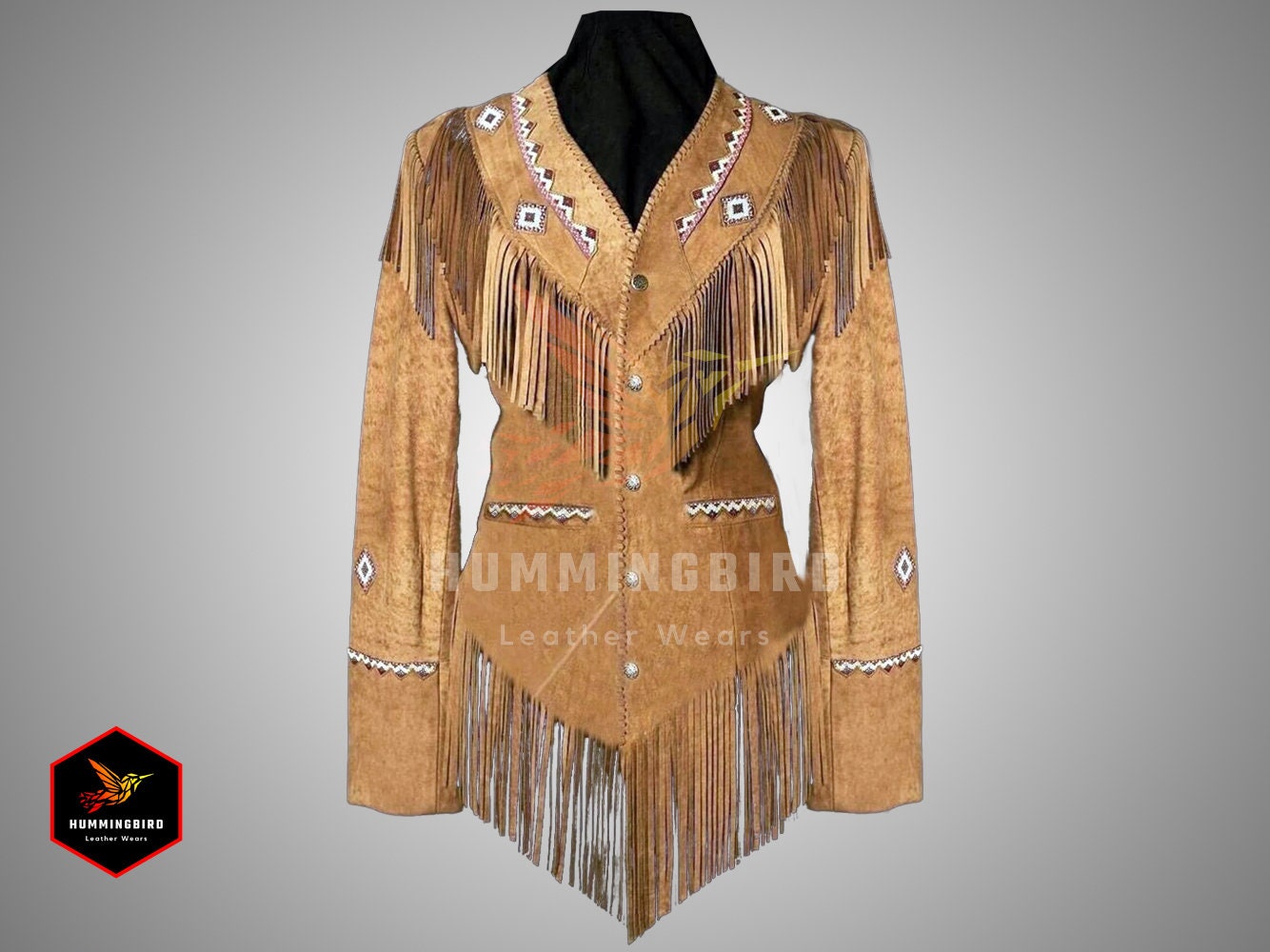 Vintage Suede Fringe Leather Jacket: Western Cowboy Style - Etsy