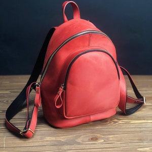 Mochila de cuero, Mochila, Mochila de cuero para mujer, Mochila urbana, Mochila de viaje