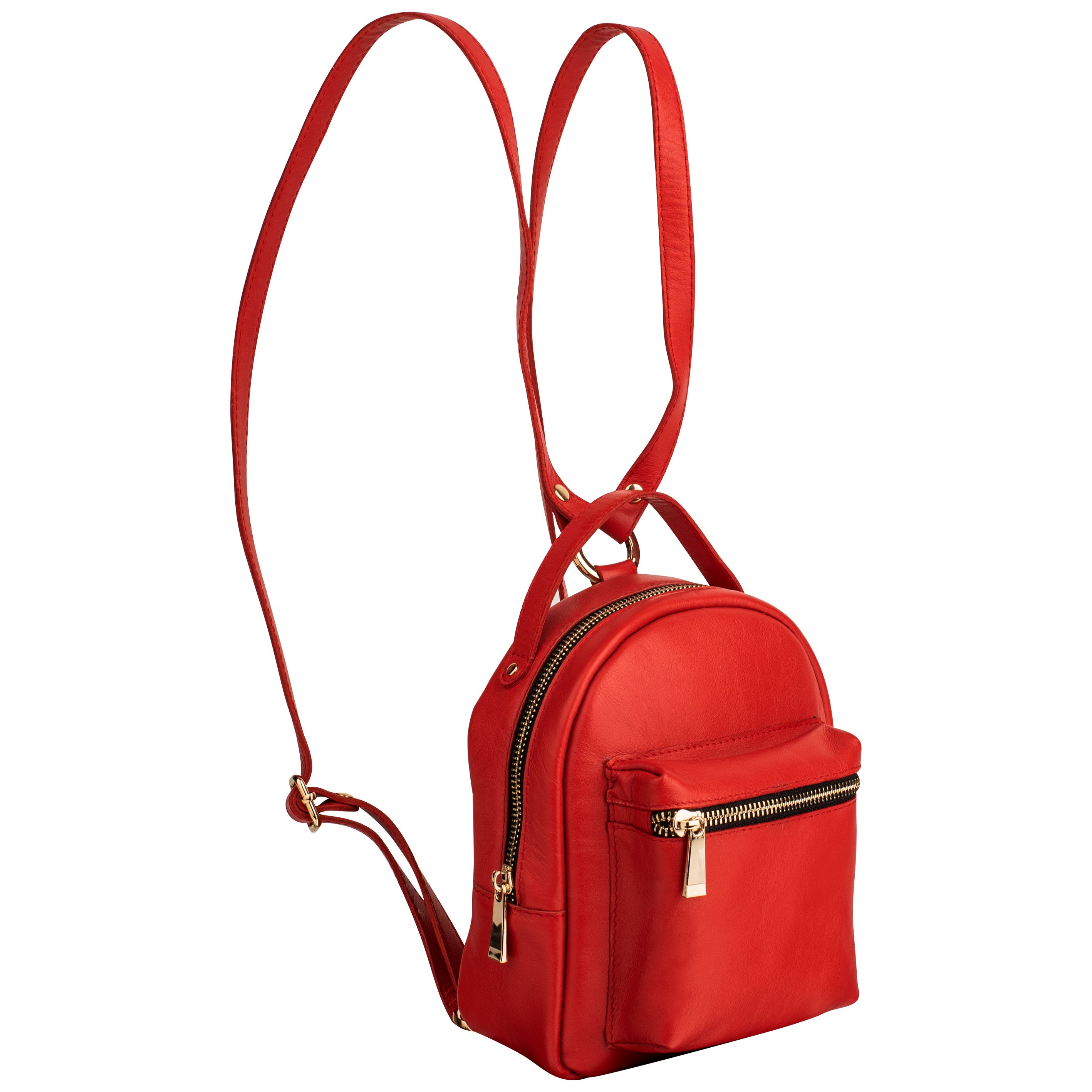 LF Red Leather Mini Backpack Loungefly Warner Brothers Annabelle Mini Backpack | Horror  main image 2