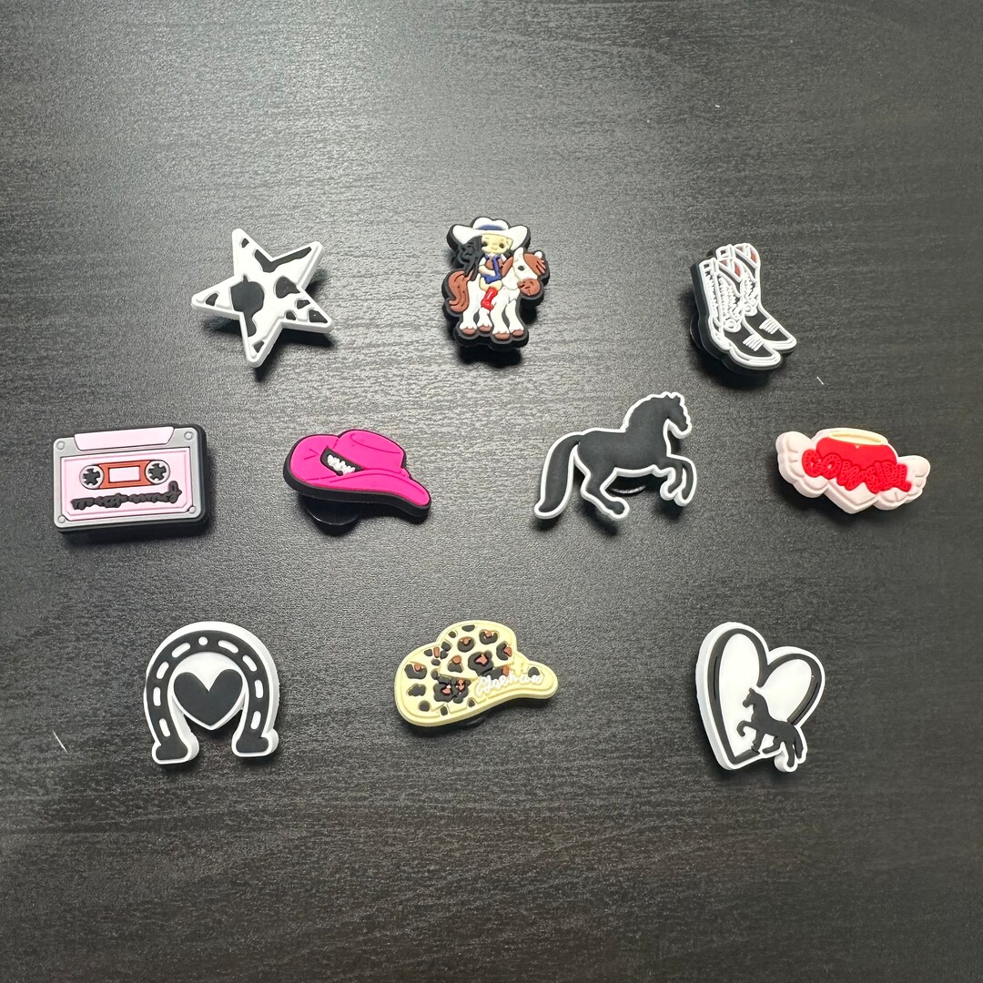 Cowboy/cowgirl Jibbitz Charm Charms for Crocs Fashionable Etsy Australia