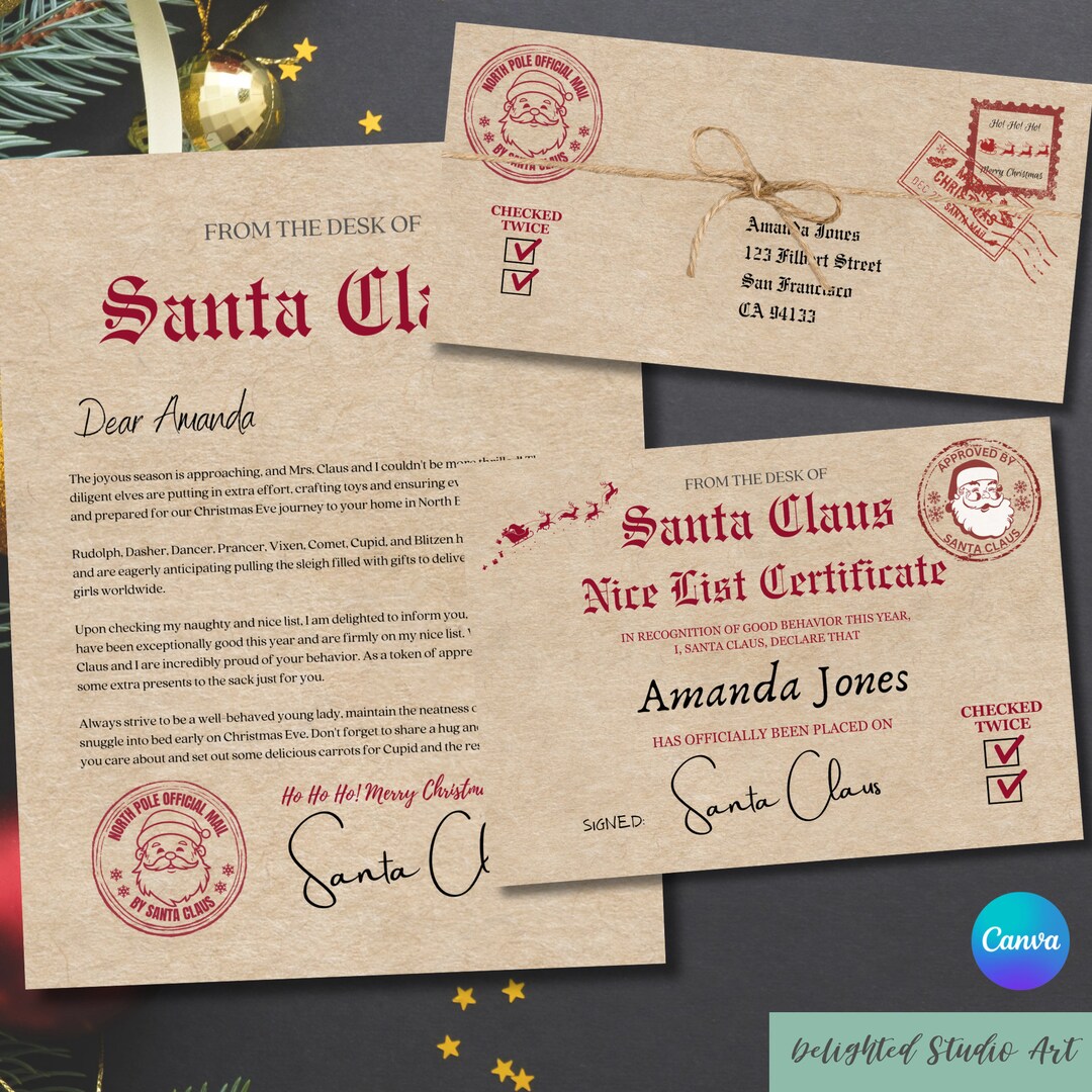 HOW TO SEND SANTA A LETTER visual data 3