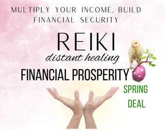 REIKI HEALING for MONEY, energy session for financial  prosperity; remove blocks, be debt free enjoy success, great finance and wealth