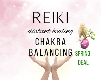 REIKI for CHAKRA BALANCING, Remote energy therapy to boost energy level, introduce more harmony, clarity and abundance in all areas of life