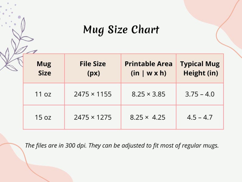 Wachsendes Herz Becher Wrap - Valentinstag Sublimation Liebe Geschenk Design (11oz 15oz) Bild 7
