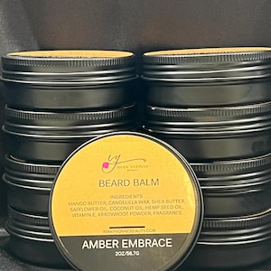 Beard Balm- Amber & Palo Santo