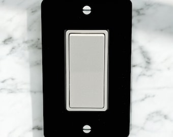 Placas de pared para interruptores basculantes eléctricos, placas de distribución, remodelación, decoración, mejoras para el hogar, bebés, niños y niñas