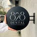 Wall Mounted Store Signcustom Aluminum Double Side Sign Logo Sign ...