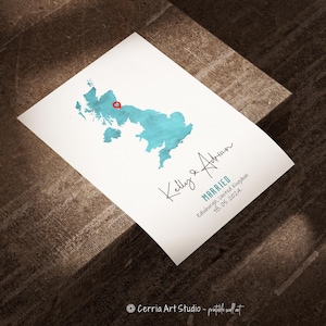 Engagierte Karte Geschenk für Paare, personalisiertes Hochzeitsjubiläum Geschenk, Herz Pin Karte für Mann & Frau, Landkarte Verlobung benutzerdefinierte Karte