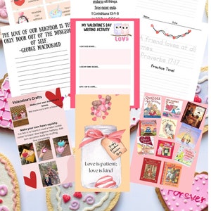 Valentine&#39;s mini study, biblical Valentine&#39;s study, Valentine&#39;s Day, Valentine&#39;s homeschool study
