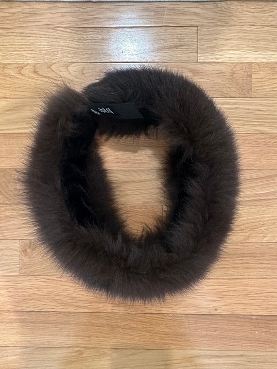 Vintage Dyed Fox Fur Collar - Etsy display picture 2
