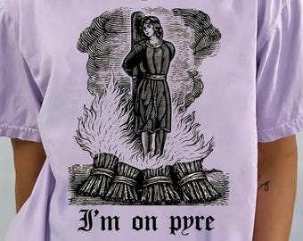 Dad Joke Witch Burning Medieval Meme Shirt, Medieval Meme Shirt, Ren Faire, Renaissance Festival Gift, Medieval Fair Shirt, Ren Faire Shirt