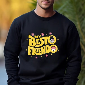 Besto Friendo Shirt, Anime Lover Tee, Anime Fans sweatshirt, Anime Gift, vintage anime clothes, Anime lover gift, Anime hoodie, JJK