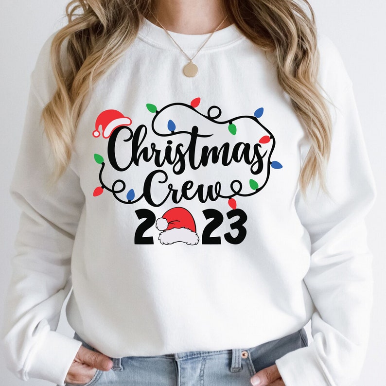 Christmas Crew Matching Sweatshirts Christmas Humor Family - Etsy UK
