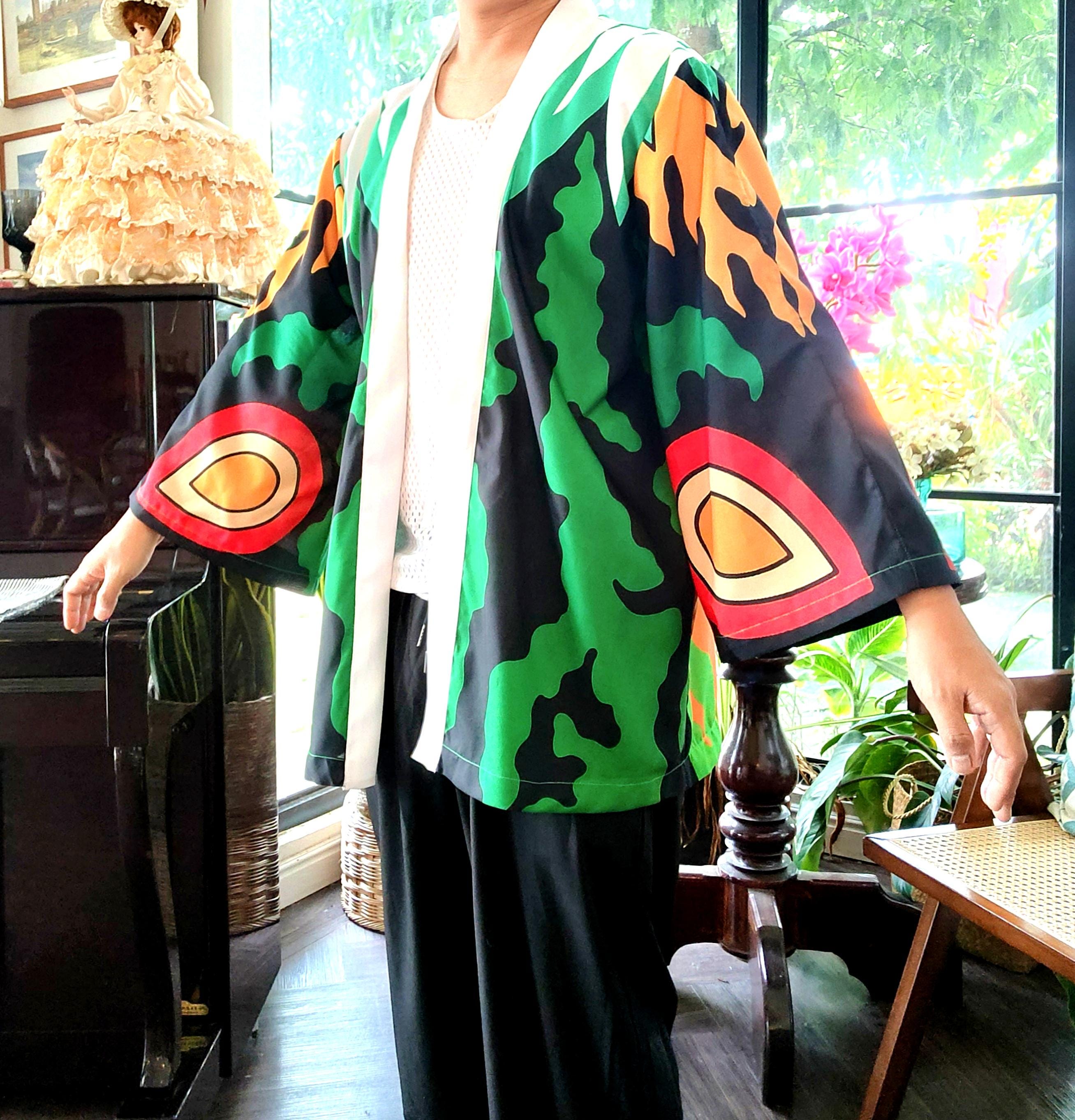 Mothra Wing Haori Jacket, Japanese Style Jacket. - Etsy