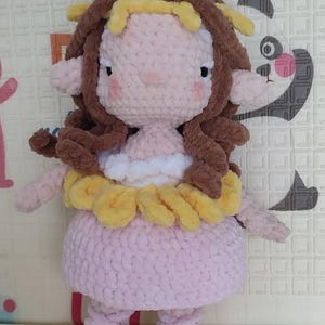 Süße Elfe, Elfen Spielzeug, Elfen Häkelarbeit, Geschenk für Kinder, für Kuscheltiere