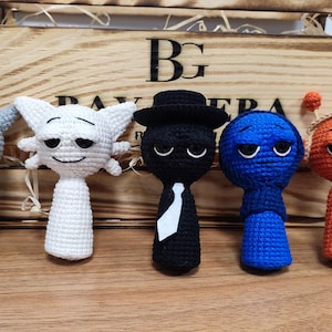 Sprunki, crochet toy, sprunki toy