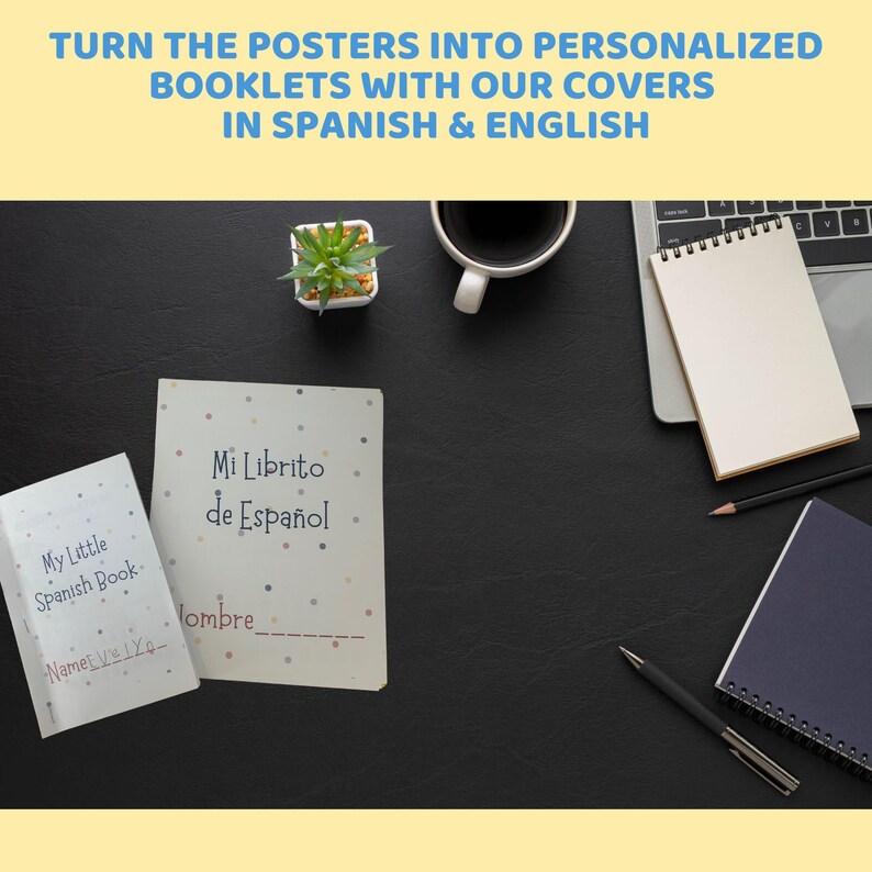 Spanish Educational Posters Bundle: Bilingual Learning (digital ...
