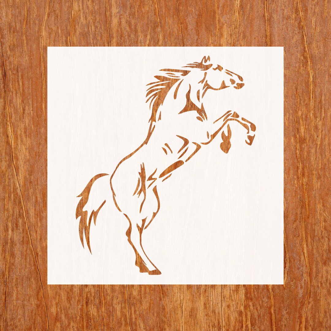 Horse Stencils Unleash Your Creative Spirit With Reusable 10x10 Inch