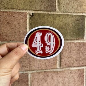 49ers Stickers 