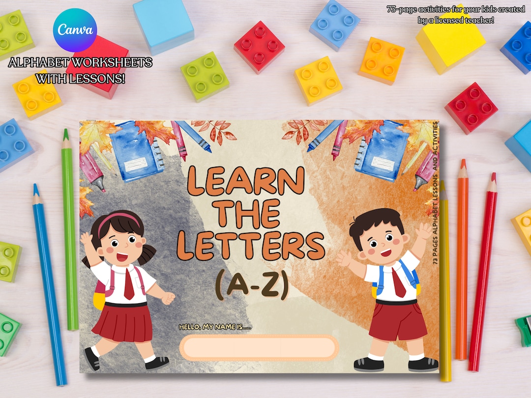 ABC Activities for Toddlers Alphabet Pattern Printable - Etsy