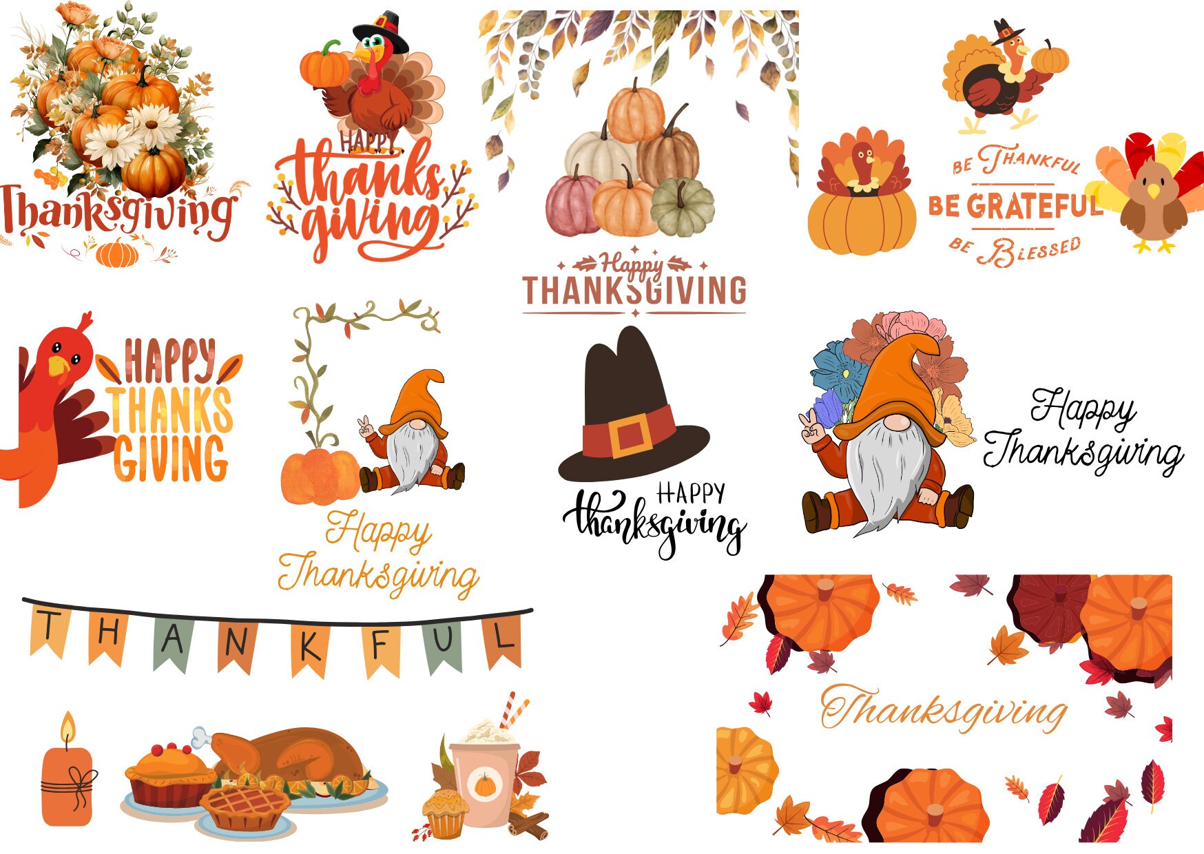 Thanksgiving Gift Thanksgiving Digital Thanksgiving Card Etsy