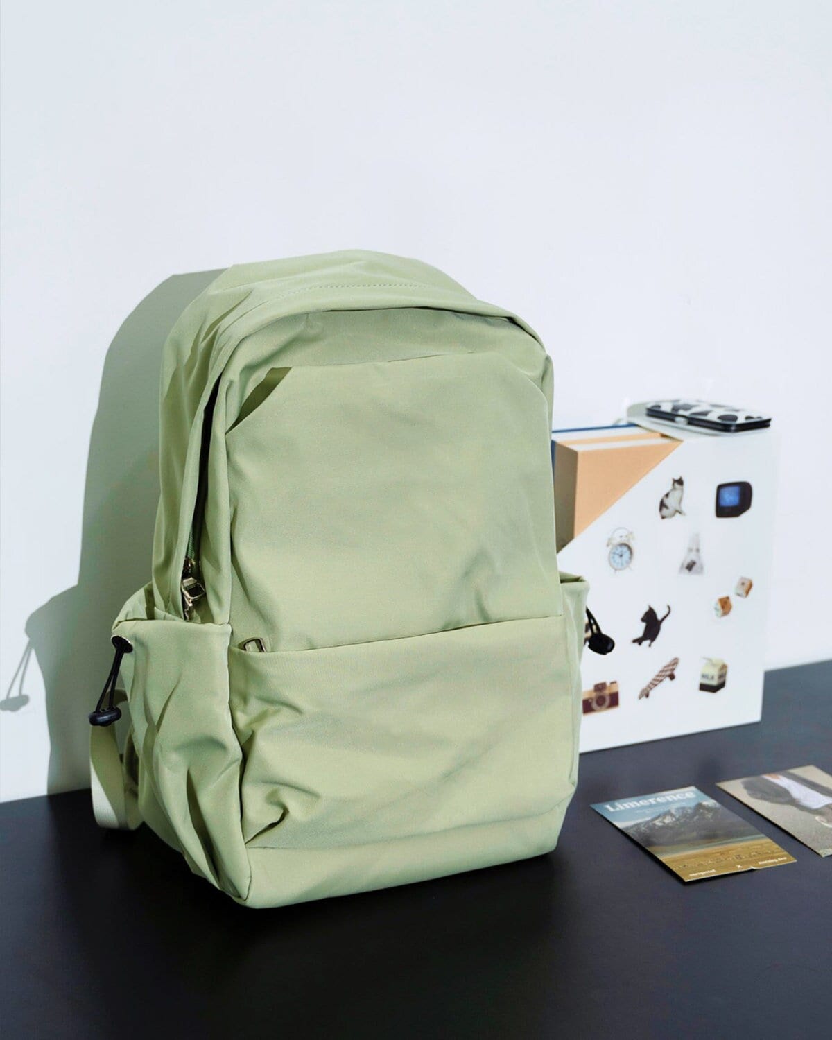 Korean Style Nylon Backpack Etsy