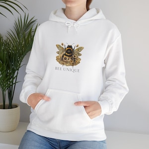 Unieke bijensweater, gezellig uniseks sweatshirt voor imkers, natuurliefhebbers, lentecadeaus, comfortabele vrijetijdskleding