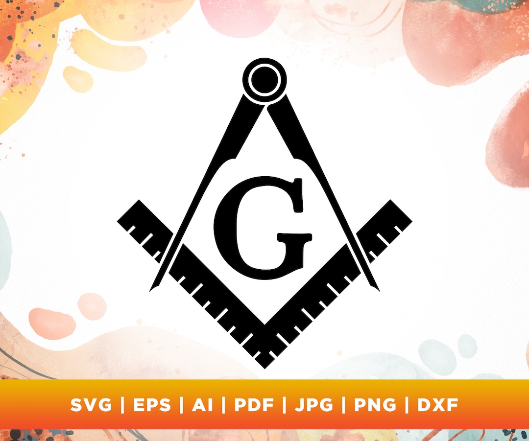 Mason Logo Svg, Ruler Svg, Cricut, Png, Svg, Sublimation, Freemason ...