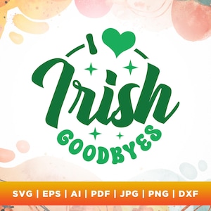 St. Patrick's Day Baby Svg, Png, Svg, sublimatie, Irish Goodbye Svg, Funny St. Patty's Svg, Kiss Me I'm Irish Svg, Irish Boys, silhouet.